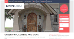 Desktop Screenshot of letters-online.com